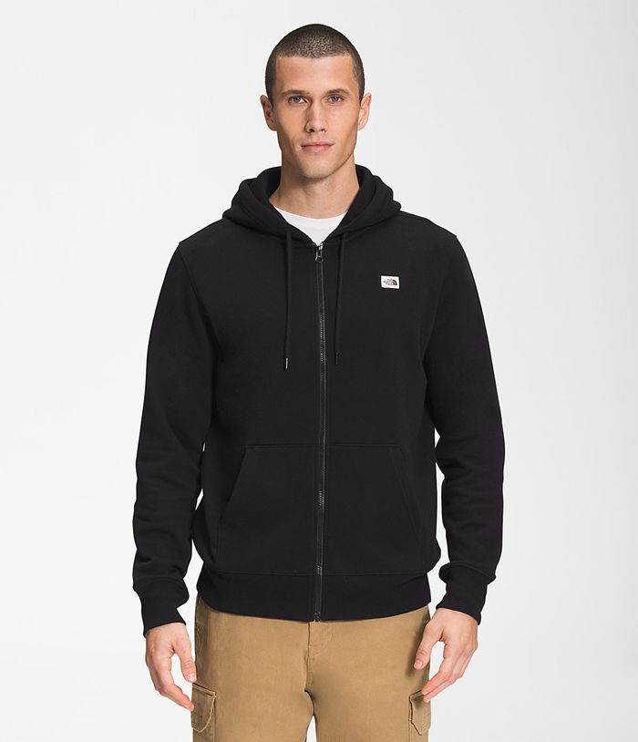 Sudadera Con Capucha The North Face Hombre Negras Heritage Patch Full Zip 42609AOML